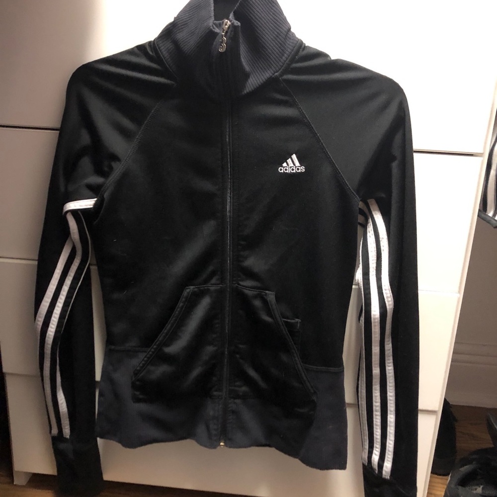 Adidas dry dri fit athletic jacket
